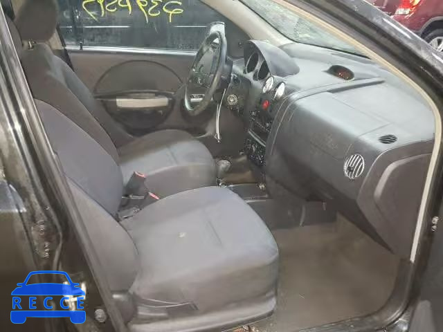 2006 CHEVROLET AVEO LT KL1TG66616B545698 image 4