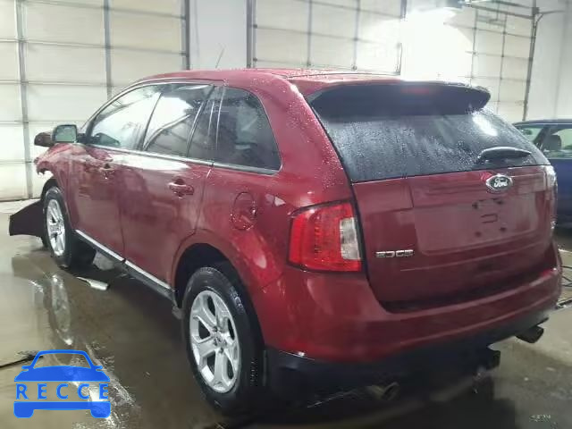 2014 FORD EDGE SEL A 2FMDK4JC3EBA09983 зображення 2