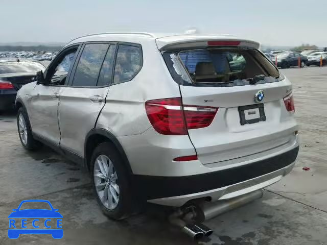 2014 BMW X3 XDRIVE2 5UXWX9C53E0D13862 image 2