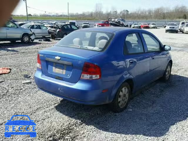 2004 CHEVROLET AVEO LS KL1TJ52614B230771 image 3