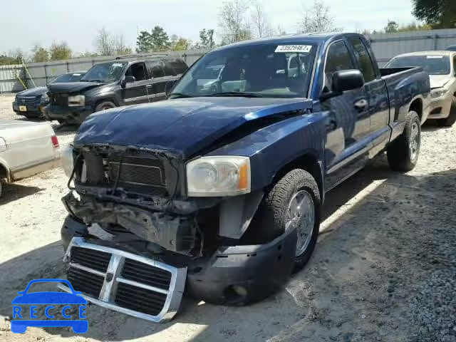 2005 DODGE DAKOTA SLT 1D7HW42N15S136995 image 1