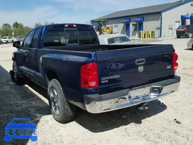 2005 DODGE DAKOTA SLT 1D7HW42N15S136995 image 2