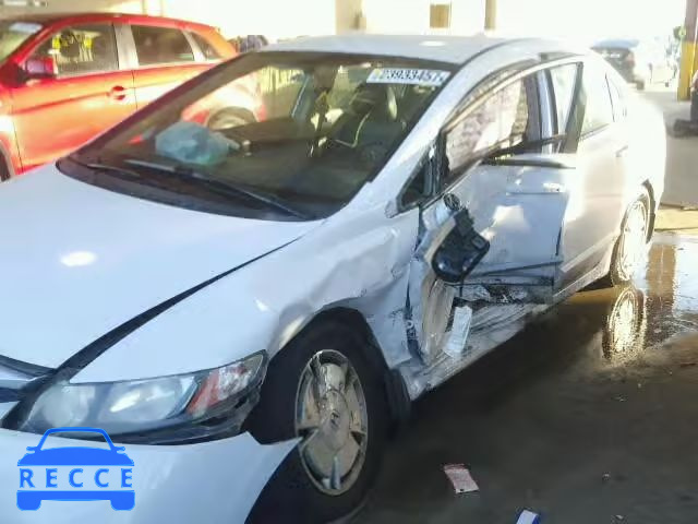 2010 HONDA CIVIC HYBR JHMFA3F20AS005978 image 8