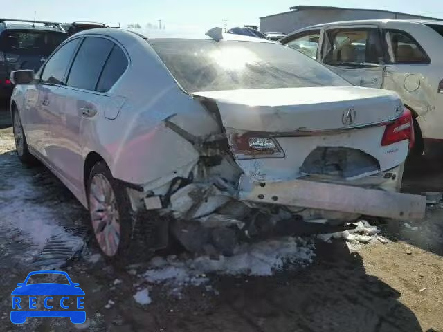 2014 ACURA RLX TECH JH4KC1F51EC006547 image 2