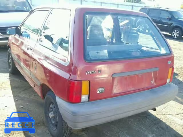 1988 FORD FESTIVA L KNJBT06K6J6179682 image 2