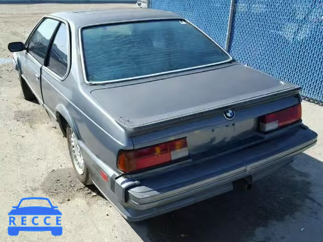 1983 BMW 633CSI WBAEB7400D6726623 зображення 2