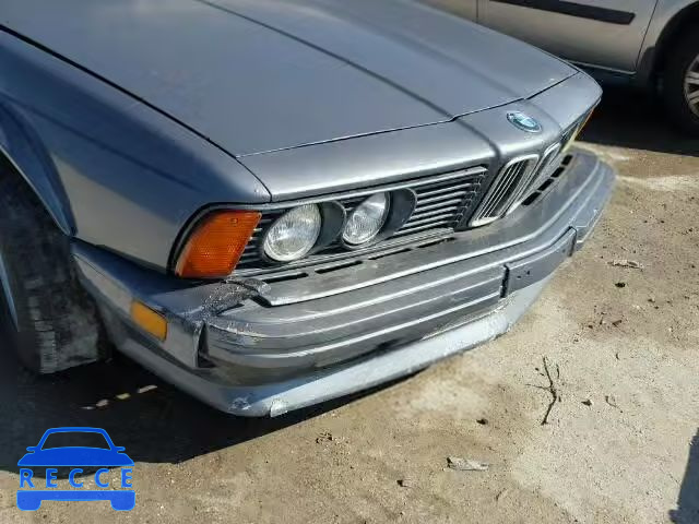 1983 BMW 633CSI WBAEB7400D6726623 зображення 8