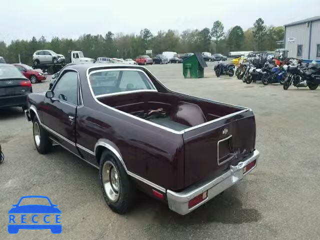 1983 CHEVROLET EL CAMINO 1GCCW80H6DR184927 image 2