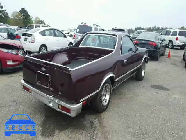 1983 CHEVROLET EL CAMINO 1GCCW80H6DR184927 image 3