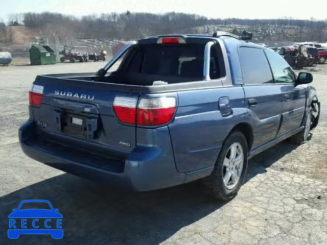 2006 SUBARU BAJA SPORT 4S4BT62C567101640 image 3