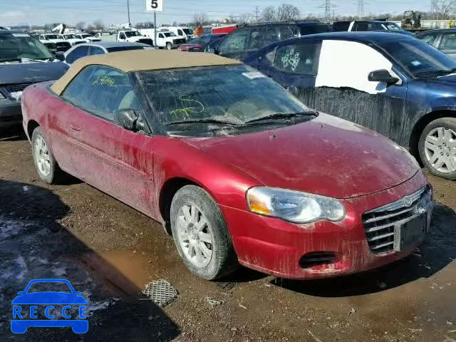 2004 CHRYSLER SEBRING GT 1C3EL75R14N304349 image 0