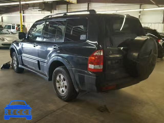 2003 MITSUBISHI MONTERO LI JA4NW51S63J050802 зображення 2