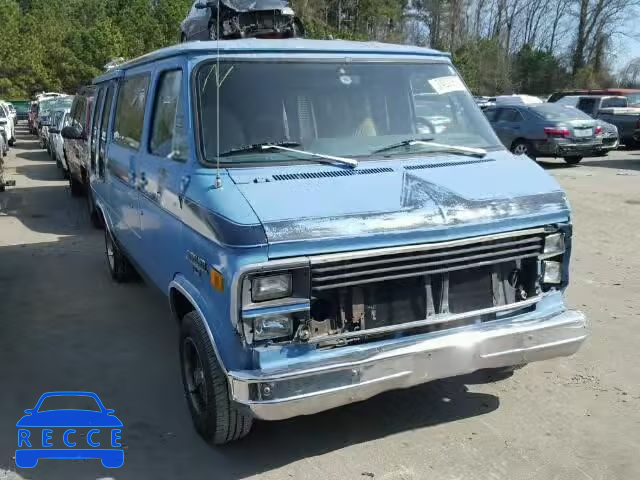 1983 CHEVROLET G10 VAN 1GCDG15H2D7158662 image 0