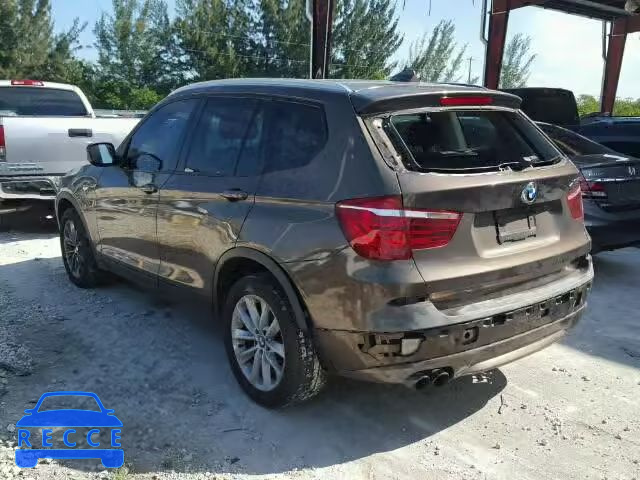 2013 BMW X3 XDRIVE2 5UXWX9C52D0A15978 зображення 2