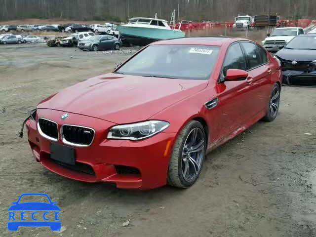 2016 BMW M5 WBSFV9C56GG343347 image 1