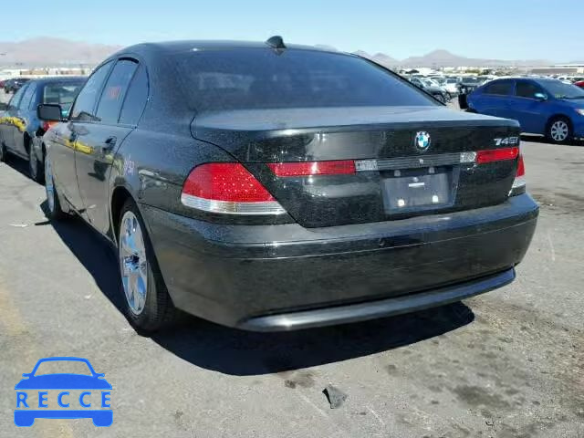 2005 BMW 745I WBAGL63585DP75966 зображення 2