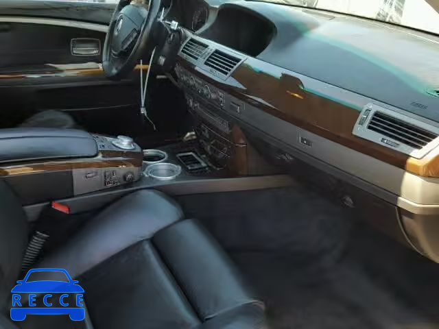 2005 BMW 745I WBAGL63585DP75966 зображення 4