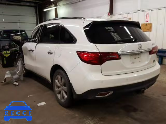 2015 ACURA MDX Advance 5FRYD4H85FB017930 image 2