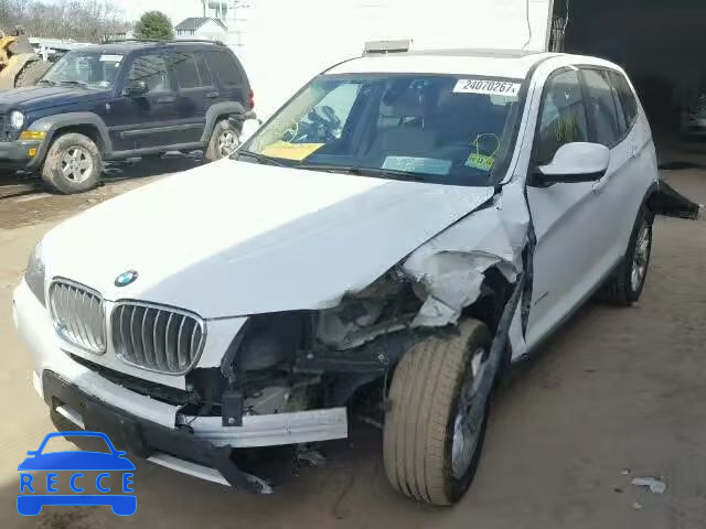 2011 BMW X3 XDRIVE3 5UXWX7C57BL734396 зображення 1