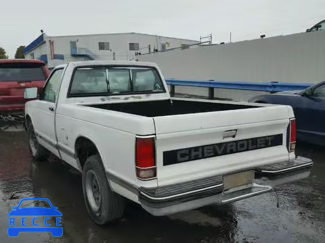 1991 CHEVROLET S10 1GCCS14R3M8224134 image 2