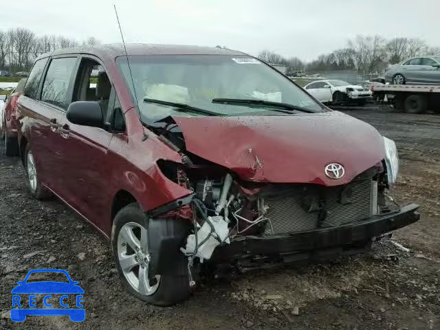 2014 TOYOTA SIENNA 5TDZK3DC9ES466196 image 0