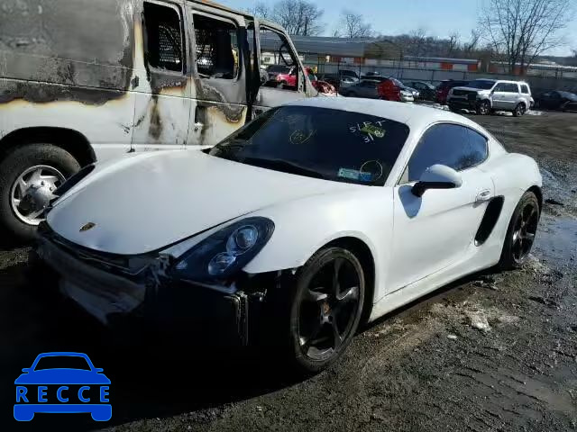 2014 PORSCHE CAYMAN WP0AA2A89EK173464 image 1