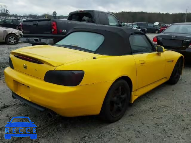 2001 HONDA S2000 JHMAP11461T006617 image 3