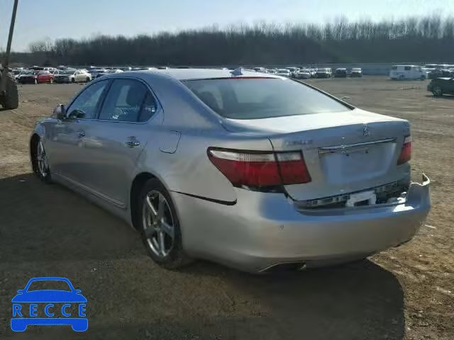 2007 LEXUS LS 460L JTHGL46F975010840 image 2