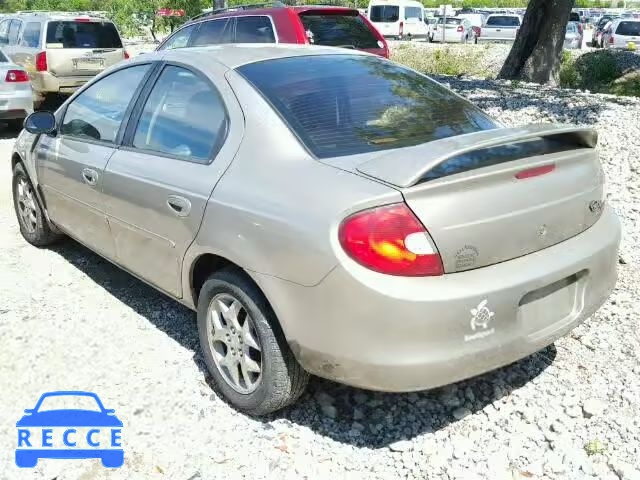 2002 DODGE NEON ES 1B3ES56C82D593361 зображення 2