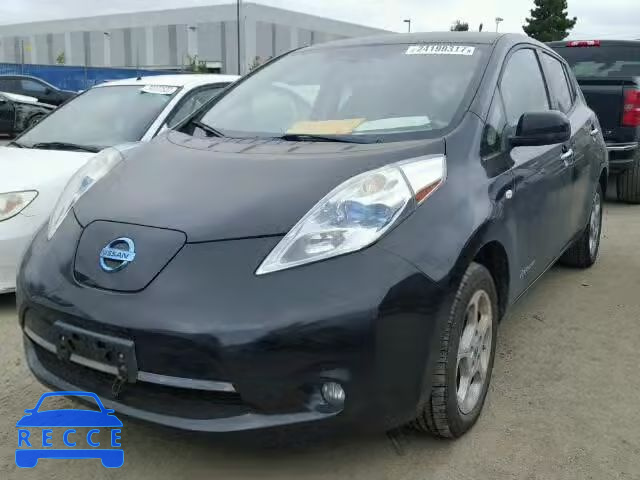 2011 NISSAN LEAF SV/SL JN1AZ0CP8BT009696 image 1