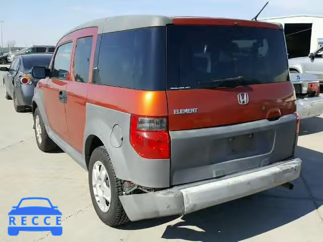 2005 HONDA ELEMENT LX 5J6YH283X5L023291 image 2