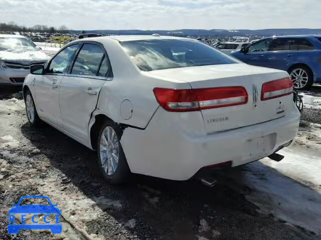 2012 LINCOLN MKZ HYBRID 3LNDL2L32CR817688 image 2