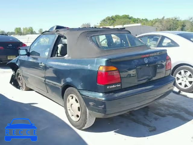 1999 VOLKSWAGEN CABRIO 3VWAB81E0XM804925 image 2
