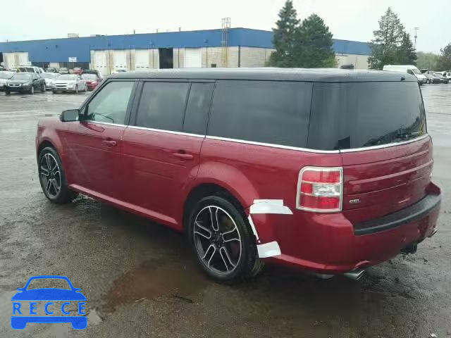 2014 FORD FLEX SEL 2FMGK5C84EBD14839 image 2