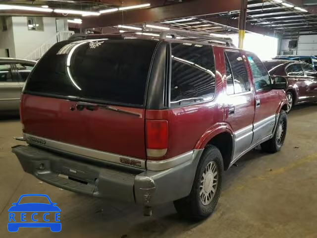 1998 GMC JIMMY 1GKDT13W6W2546561 image 3