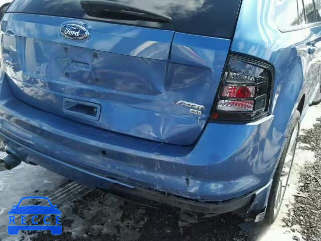 2009 FORD EDGE SPORT 2FMDK40C69BA74253 зображення 8