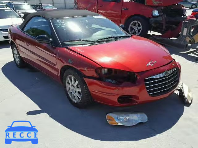 2004 CHRYSLER SEBRING GT 1C3EL75R24N269563 зображення 0