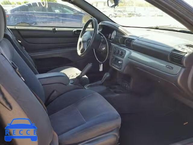 2004 CHRYSLER SEBRING GT 1C3EL75R24N269563 зображення 4