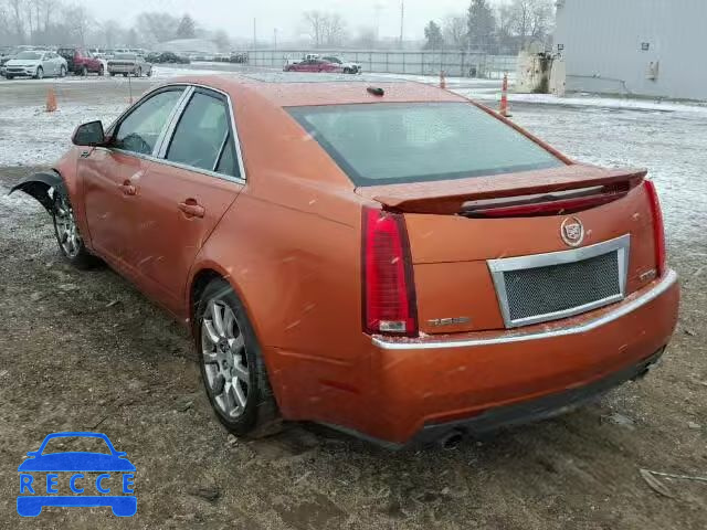 2008 CADILLAC CTS HIGH F 1G6DT57V080189433 зображення 2