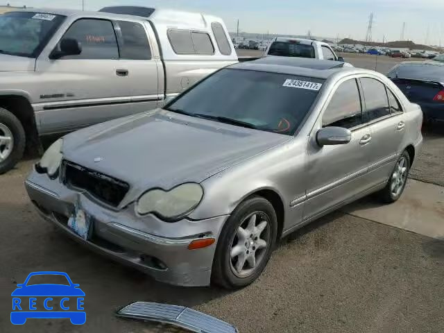 2004 MERCEDES-BENZ C240 WDBRF61J74E017255 image 1