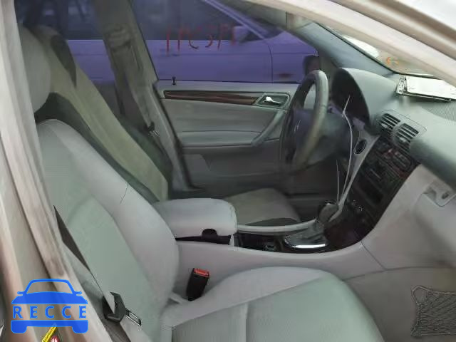 2004 MERCEDES-BENZ C240 WDBRF61J74E017255 зображення 4