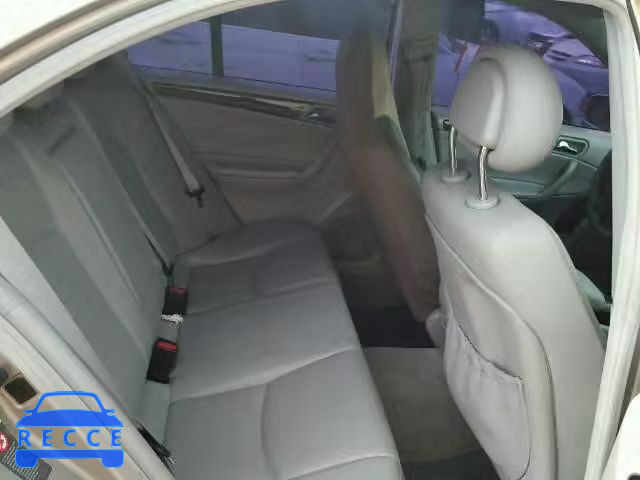 2004 MERCEDES-BENZ C240 WDBRF61J74E017255 зображення 5