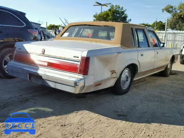 1986 LINCOLN TOWN CAR 1LNBP96F3GY732702 image 3