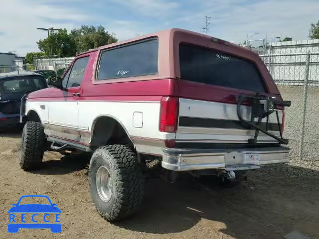 1994 FORD BRONCO 1FMEU15H6RLA86291 зображення 2