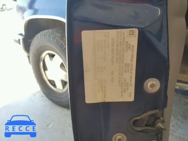 1996 GMC SIERRA K15 2GTEK19R6T1558077 Bild 9
