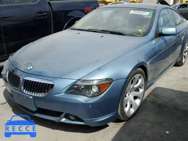 2007 BMW 650I WBAEH13527CR52080 image 1