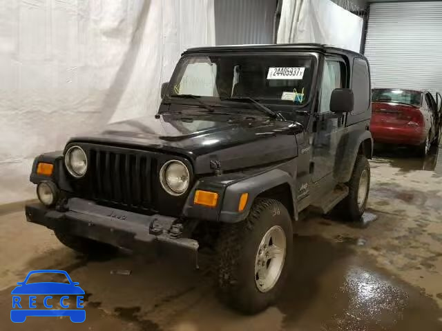 2006 JEEP WRANGLER S 1J4FA49S76P781919 image 1