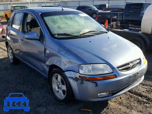 2006 CHEVROLET AVEO KL1TD66646B579191 image 0