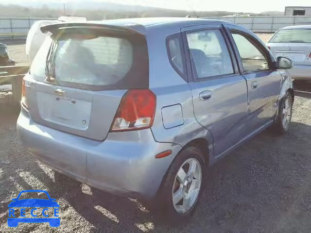 2006 CHEVROLET AVEO KL1TD66646B579191 Bild 3