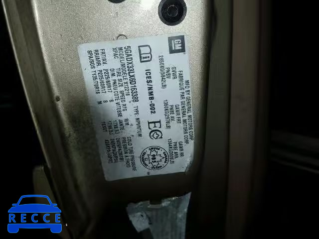 2006 BUICK TERRAZA CX 5GADX33LX6D163388 image 9